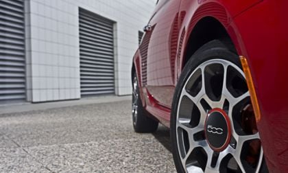 2012 Fiat 500c from a low view