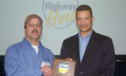 Schiotis wins award from Goodyear for heroism