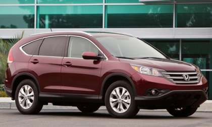2012 Honda CR-V has similar prices and better fuel economy than 2011 model