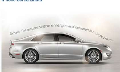 Lincoln launches an iPad app for the 2013 Lincoln MKZ