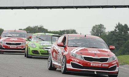Kia Optima racing scores double win in Canada