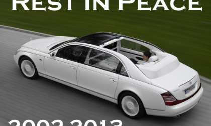 Maybach will cease production in 2013.