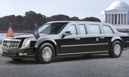 President Obama's 2009 Cadillac limousine.
