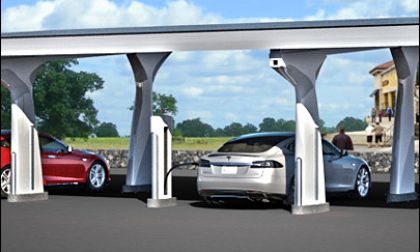 Tesla Charging Station