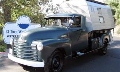 1952 Chevrolet 3800 with camper