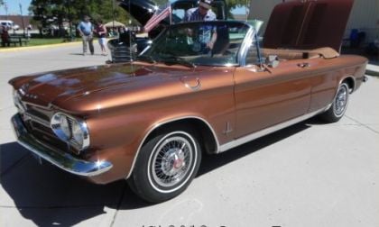 1964 Chevrolet Corvair convertible with owner Dale Sergeant