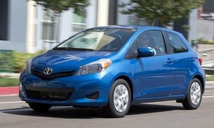 2012 Toyota Yaris driving