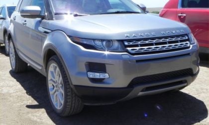 2012 Evoque at the off-road event during RMDE 2012 in Denver, Colorado