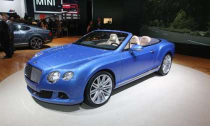 Bentley Continental GT Speed Convertible at NAIAS