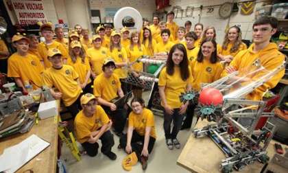 Chrysler-sponsored FIRST robotics teams