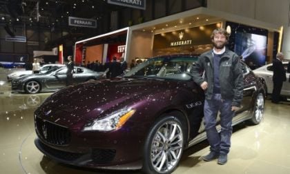 Maserati GT MC Stradale at Geneva w Giovanni Soldini