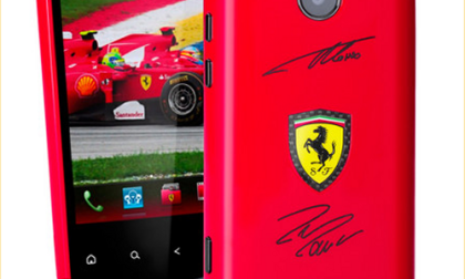 Liquid Mini Ferrari-themed smartphone