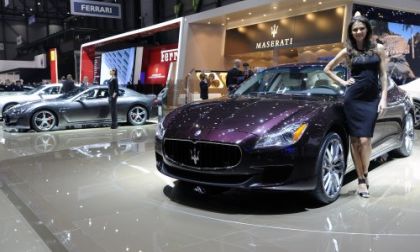 Maserati GT MC Stradale on Geneva show floor