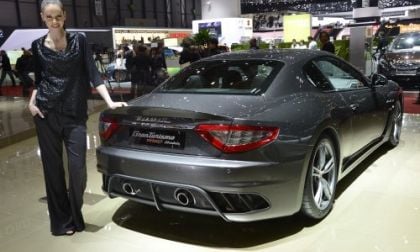 Maserati GT MC Stradale on Geneva show floor