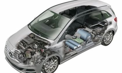 Mercedes-Benz B200 Natural Gas Drive breakaway