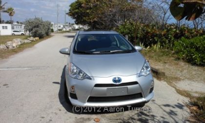 2012 Prius c front view