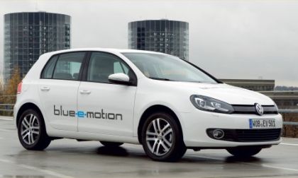 VW Golf Blue e-motion prototype