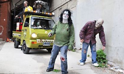 Zombie Disposal Unit about to pounce
