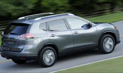 2014 Nissan Rogue in gray