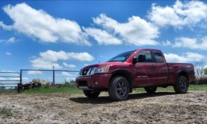 2014 Nissan Titan Pro-4X at the rodeo