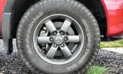 2014 Nissan Titan Pro-4X wheel