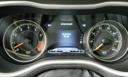 Cherokee instrument cluster with Stop/Start