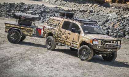 Nissan Project Titan Wounded Warrior truck