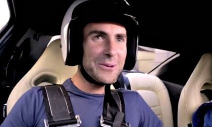 Adam Levine in a GT-R