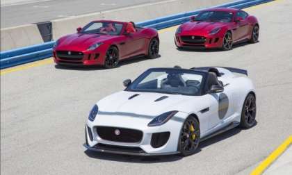 Jaguar F-Type lineup