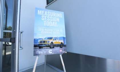 2016 Nissan Titan XD SEMA Measuring Session