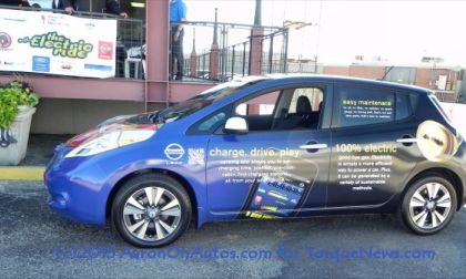 Nissan LEAF at National Plug In Day