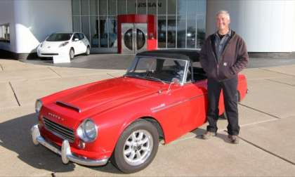 Scott Fisher and his 1967 Fairlady Roadster
