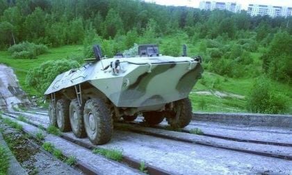 Russian hybrid Krymsk APC courtesy of MIC press office