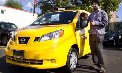 First NYC Nissan Cab buyer Ranjit Singh