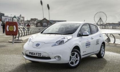 Nissan LEAF Blackpool Taxi