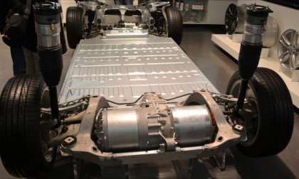 Tesla Model S chassis (Wikimedia)
