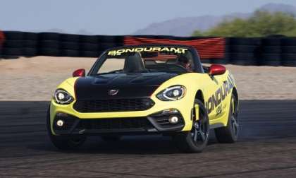Buy a Fiat 124 Spider Abarth, get a free driving school day at Bondurant