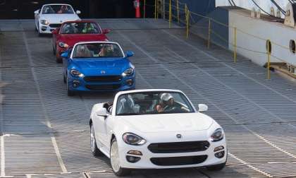 The Hiroshima-built 2017 Fiat 124 Spider is finally here.  Not a moment too soon for dealers.