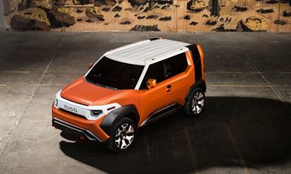 Toyota's FT-4X has city style and off-road tricks.