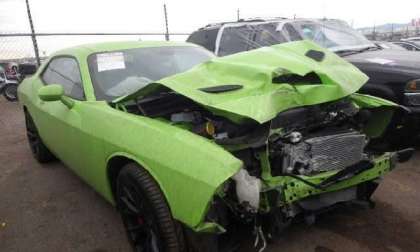 2015 Dodge Challewnger SRT Hellcat for sale wrecked