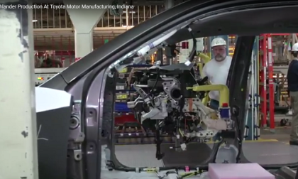 Strong Toyota Highlander Sales results in jobs boost for Indiana.