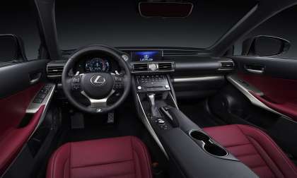 2017 Lexus IS Sports Sedan Interior Changes