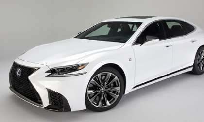 Lexus fans will be interested in these two things about the 2018 LS F Sport
