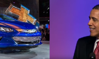 What color Chevrolet Volt will Barack Obama drive?
