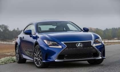 2016 Lexus RC coupe gets two new engine options