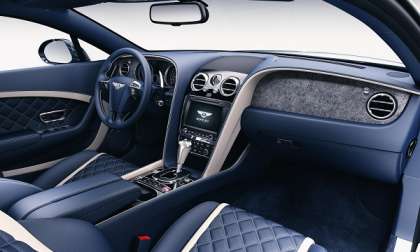 Bentley vehicles will offer stone veneer trim in 2016