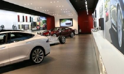 Tesla showroom