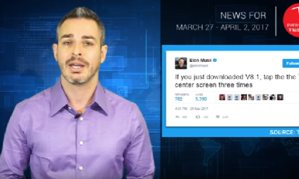 Tesla, Inc. news for April 3rd includes infotainment surprises, Space X and investment updates.