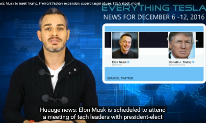 Tesla News -Elon Musk to meet President-elect Trump