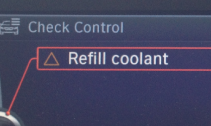 BMW X3 Check Coolant